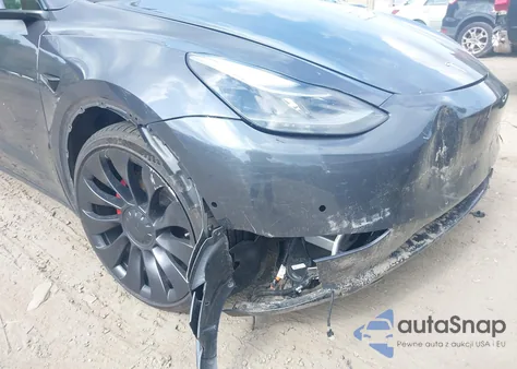 2022 Tesla Model Y Performance Dual Motor All-Wheel Drive from USA, damaged, VIN 7SAYGDEF9NF368188